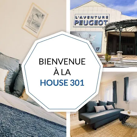 House 301 - Chaleureux - Wifi Débit Apartamento